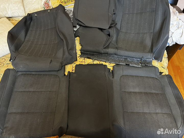 Обивка сидений tiguan