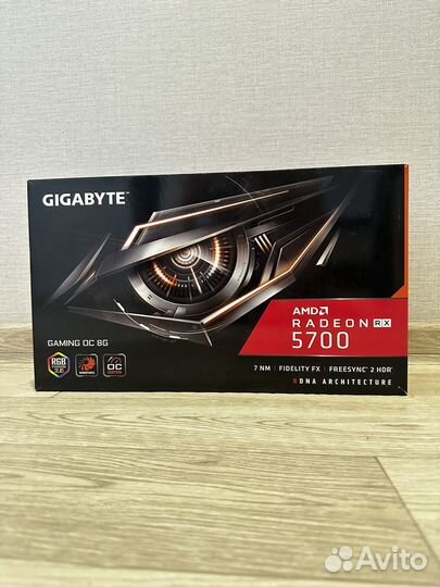 Видеокарта на гарантии AMD RX 5700 8G Gigabyte