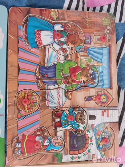 Деревянные пазлы, сортеры