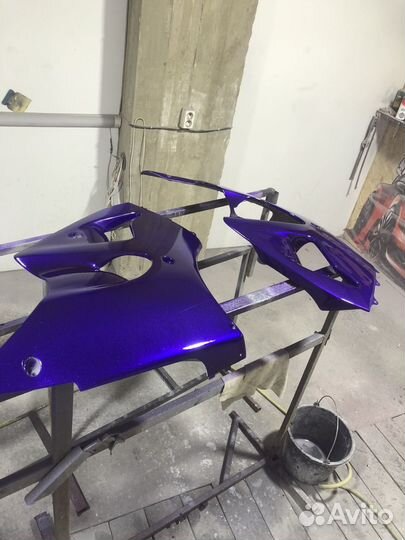 Пластик на kawasaki zx9r