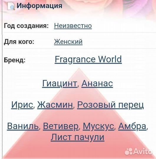 Духи женские