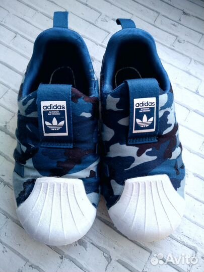 Слипоны Adidas superstar 360i