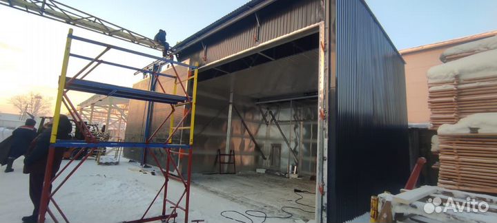 Сушильные камеры древесины - 50 куб.м загрузка