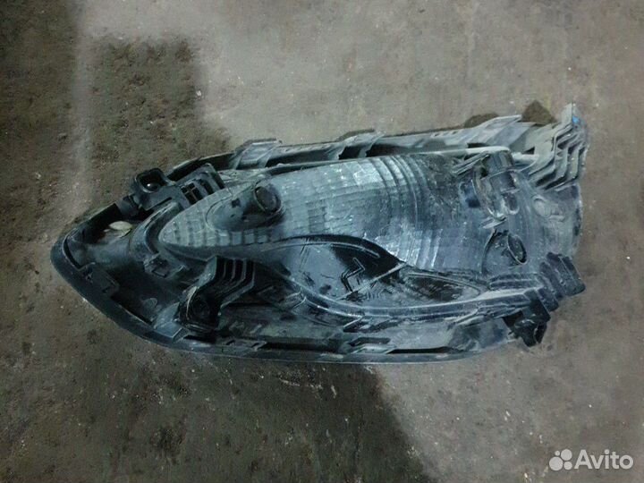 Противотуманка в сборе левый хендай солярис 2