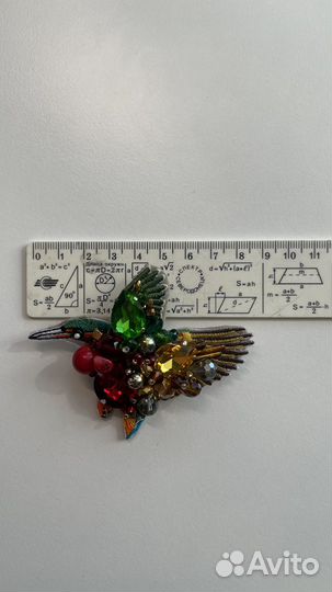 Брошь крупная ручная работа