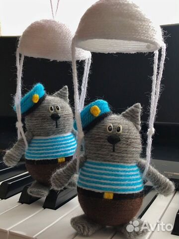 Сувенир Кот десантник мини/вдвшник/вдв