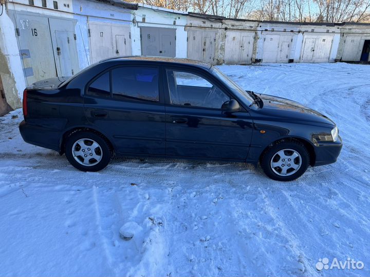 Hyundai Accent 1.5 МТ, 2008, 268 000 км