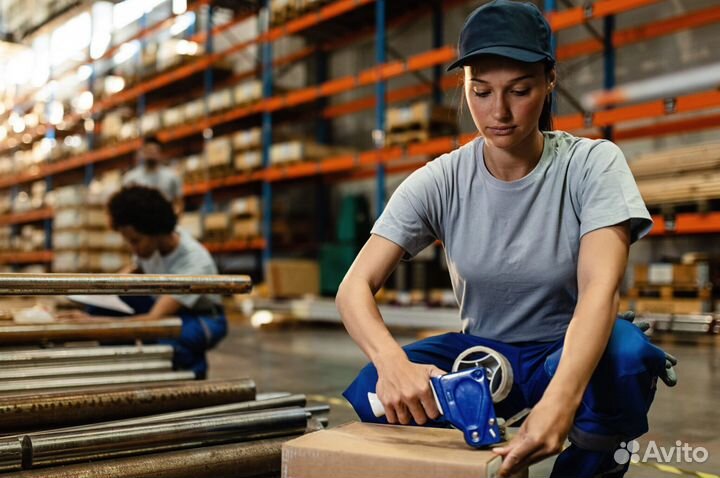 Комплектовщик/Упаковщик на склад М/Ж Без опыта