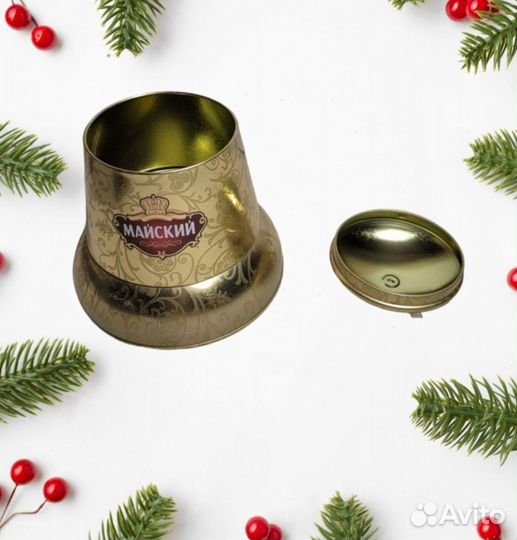 Жестяная банка из под чая