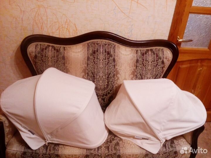 Капюшоны Bugaboo Donkey молочные Off White