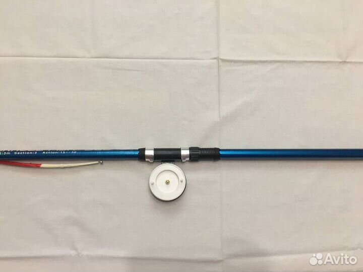 Удочка телескопическая для рыбалки,готовая