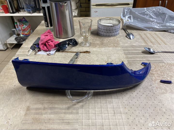 Клыки на бампер калдина 246