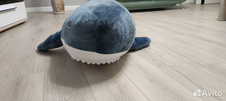 Мягкая игрушка акула 1м