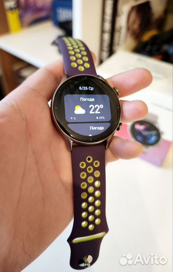 Новые смарт часы Amazfit GTR 3 полный компл