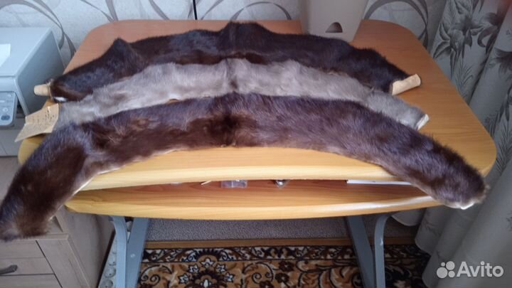 Меховой воротник норка