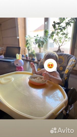 Детский стульчик для кормления chicco