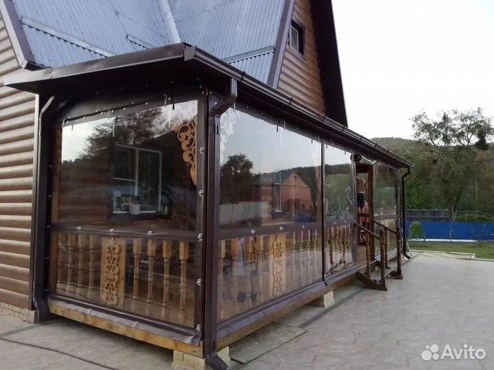 Мягкие окна для беседок и террас