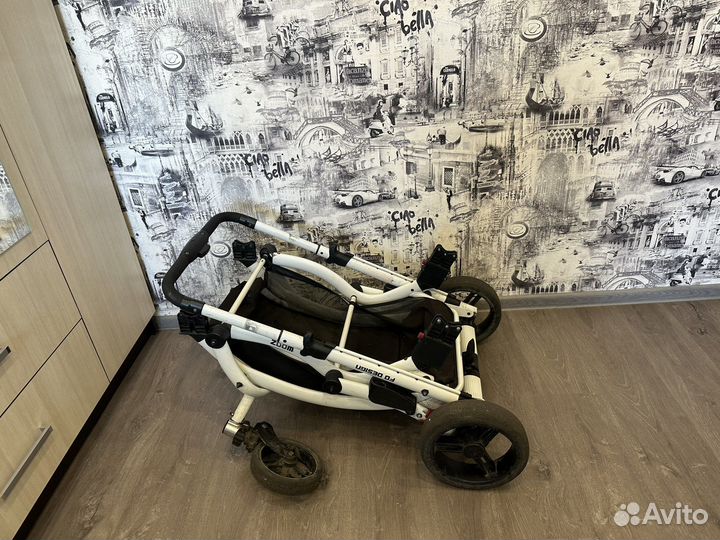 Коляска для двойни 2 в 1