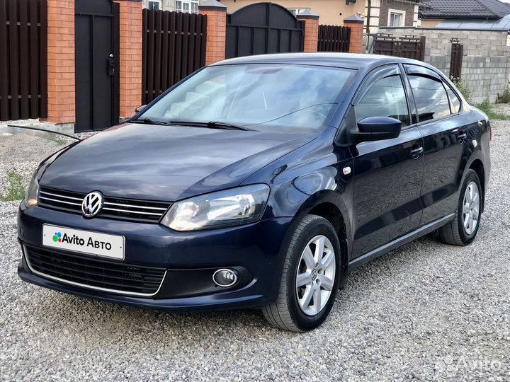 Volkswagen Polo 1.6 МТ, 2012, 158 000 км