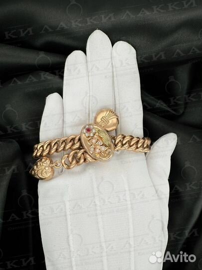 Золотой браслет 56 проба 24 гр