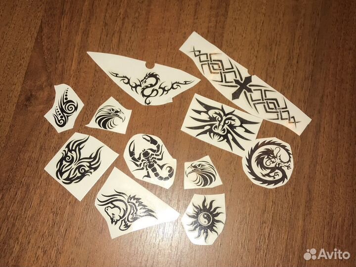 Временные переводные татуировки