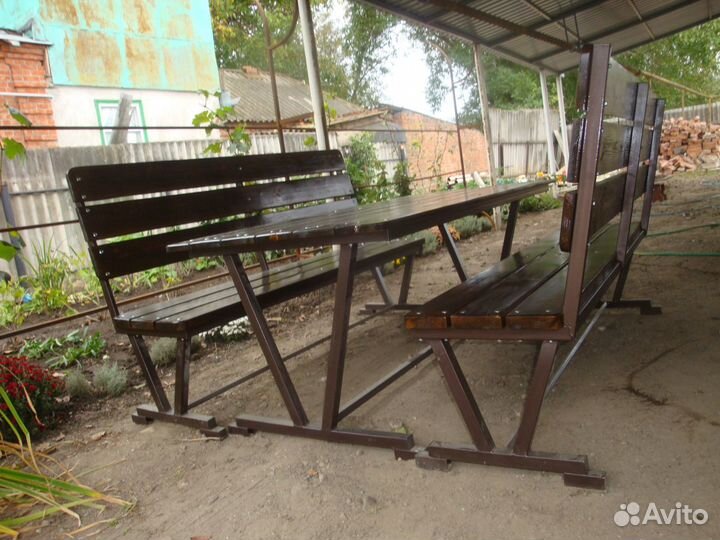 Беседки, навесы, качели, мангалы, садовые столы