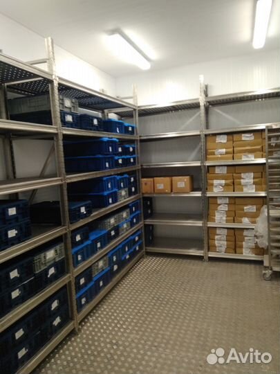 Стеллаж полочный 1900х700х2300 мм 3 яруса