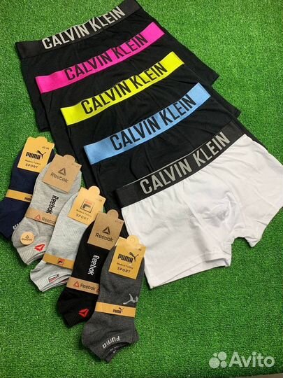 Трусы мужские боксеры calvin klein