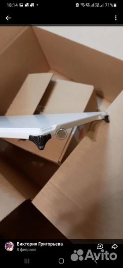 Столик поднос из искусственного камня