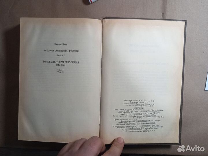 История Советской России. Книга 1: Том 1 и 2. Боль