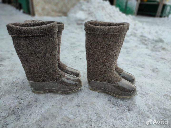 Валенки ручной валки натуральные детские взрослый