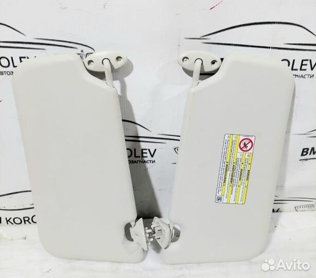 Козырек солнцезащитный (комплект) Focus III 2011-2