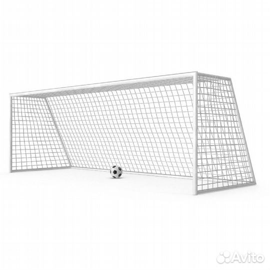 Сетка для футбольных ворот 7,5*2,5 м нить 3,0 мм