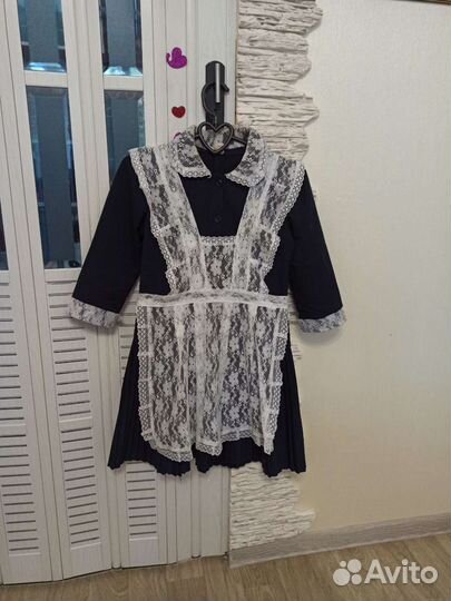 Школьная форма для девочки 140 синяя