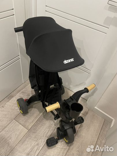 Велосипед Doona Liki Trike S5 Nitro Black