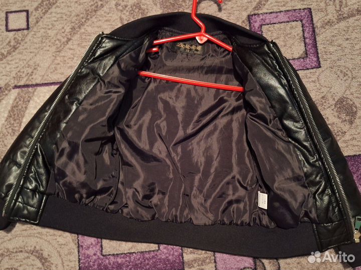 Кожаная куртка косуха детская