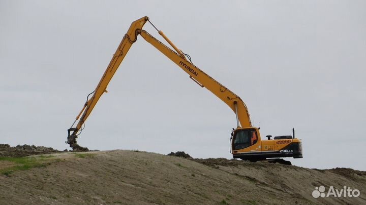 Аренда экскаватора длиннорукий