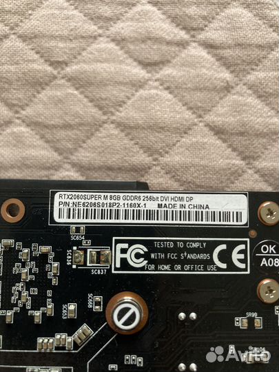Видеокарта nvidia GeForce RTX 2060 super
