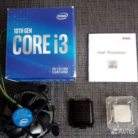 Процессор Intel Core i3-10100 BOX