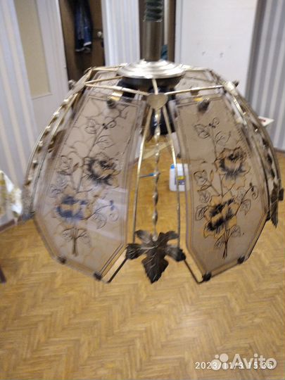 Люстра потолочная бу