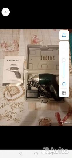 Аккумуляторная отвёртка, электронная фоторамка