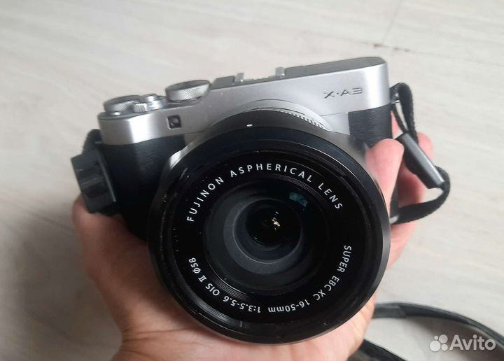 Беззеркальный фотоаппарат fujifilm x-a3 + объектив