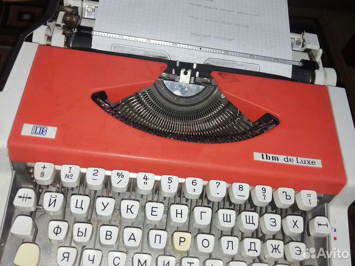 Пишущая машинка