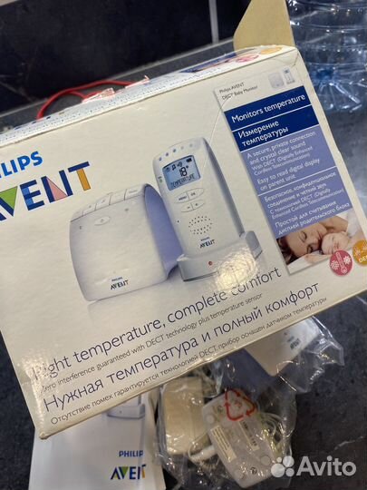 Радионяня Avent,измеритель температуры