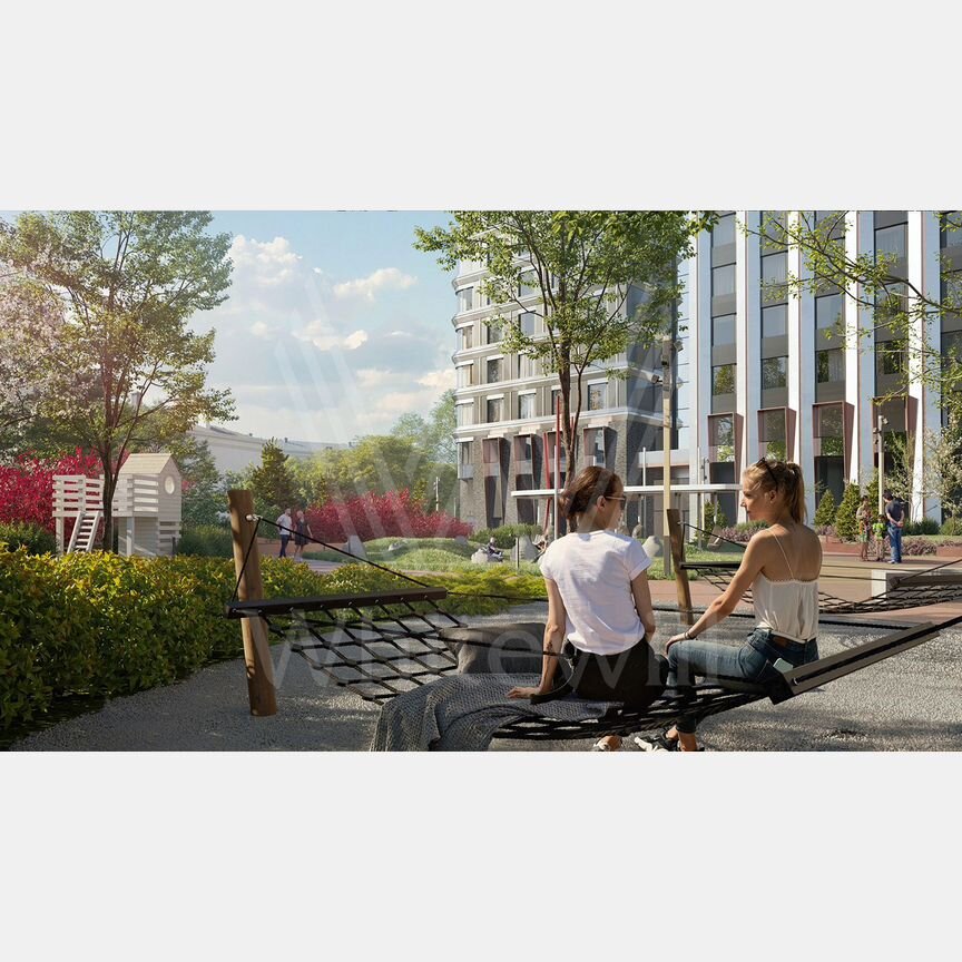 1-к. квартира, 55,5 м², 7/48 эт.