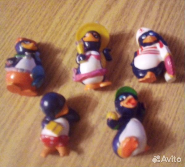 Киндер сюрприз пингвины летние