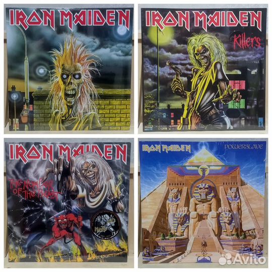 Виниловые пластинки Iron Maiden