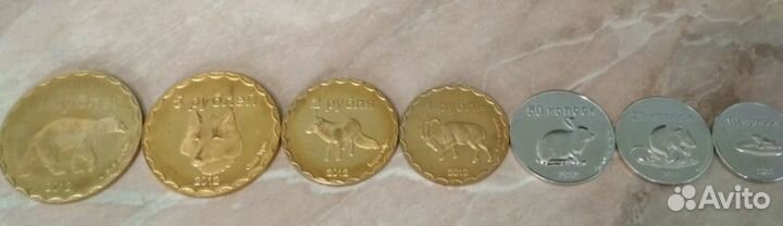 Чеченская республика 2012г. Набор монет