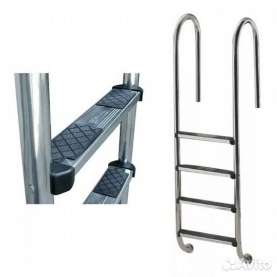 Лестница в бетонный бассейн