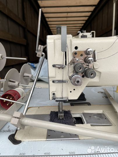 Машина швейная 2-х игольная Gemsy